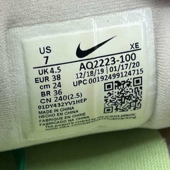 Nike Wildhorse 5 Trail Running Shoes Women Size 7 Blue Pink Comfort Low Sneakers - Picture 8 of 9